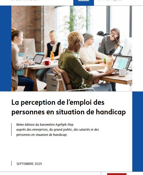 8ème édition du baromètre de la perception Agefiph en coopération avec Groupe Ifop