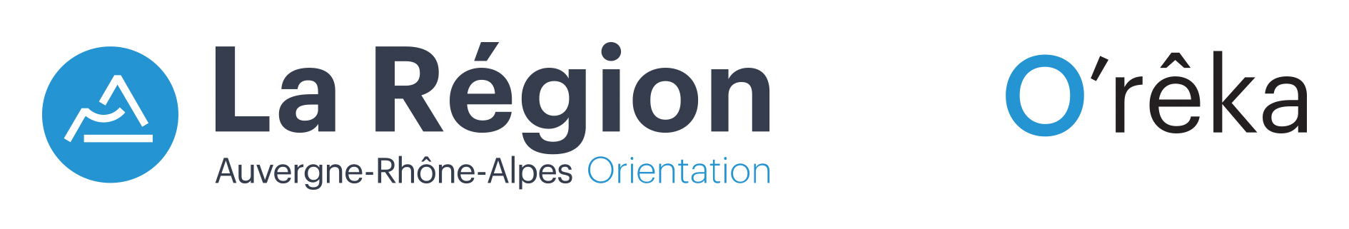 Logo Région Auvergne-Rhöne-Alpes Orientation et Oreka