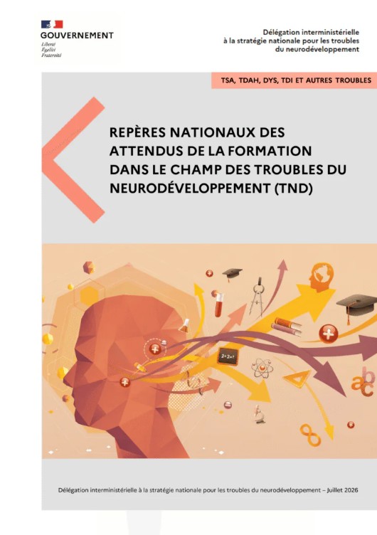 Repères nationaux des attendus de la formation dans le champ des troubles du neurodéveloppement (TND)